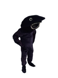 blue shark mascot