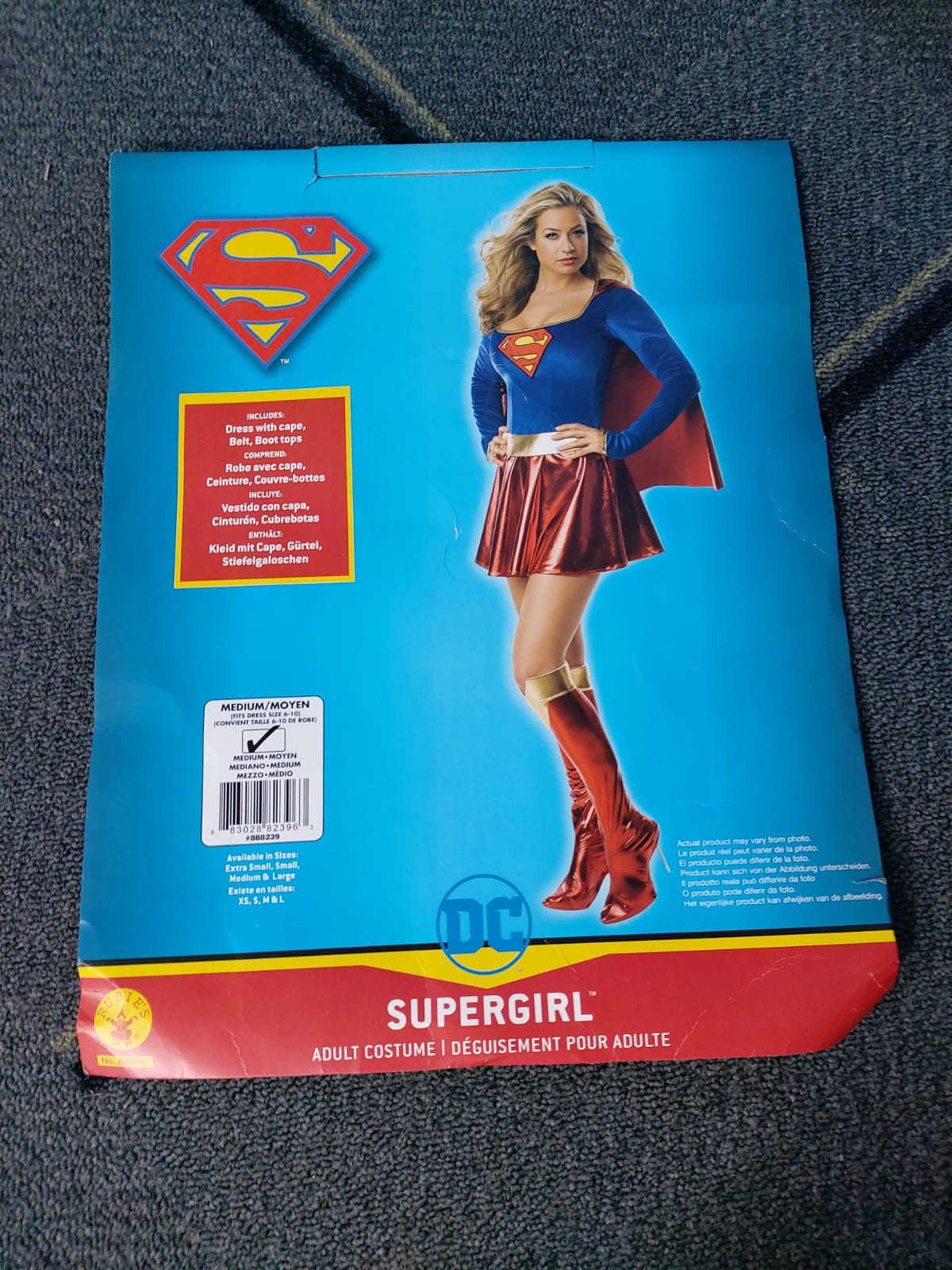 Supergirl Costume – Mascot Rental for Event & Children Party