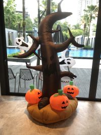 halloween decor - haunted tree