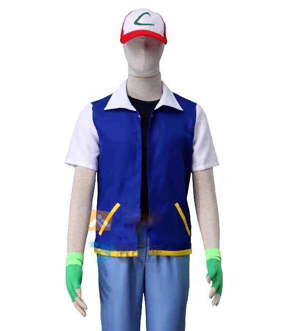 Pokemon Trainer Ash Ketchum Cosplay Costume – Mascot Rental for Event ...