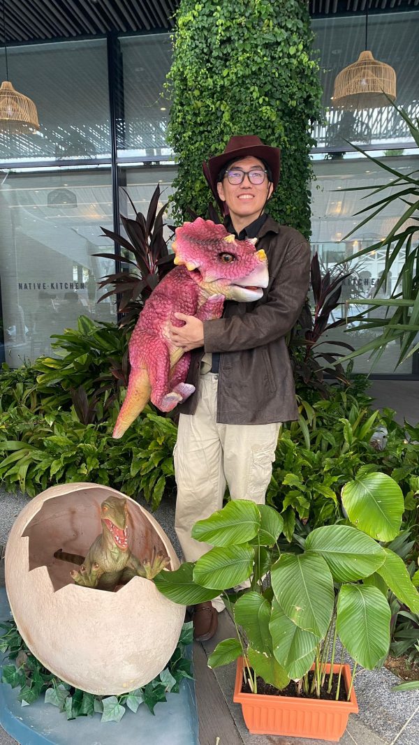 triceratops puppet meet and greet